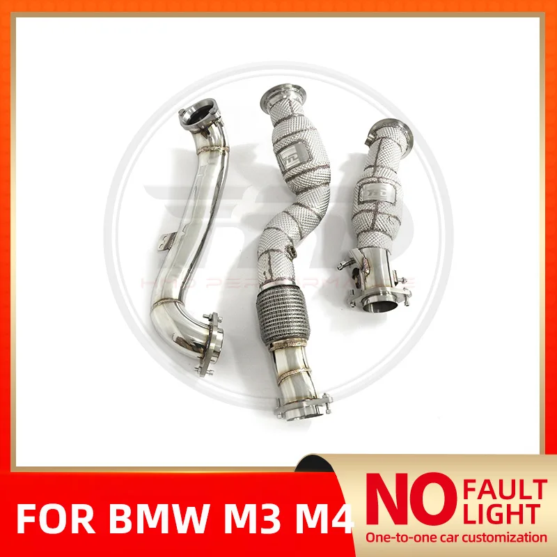 

HMD Exhaust Assembly High Flow Performance Downpipe for BMW M3 M4 Competitio G80 G82 S58 Engine 3.0T Car Accessories