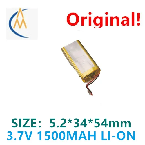 buy more will cheap 3.7v 523454 polymer lithium battery 1500mAh beauty device wireless keyboard atomizer lithium battery LED