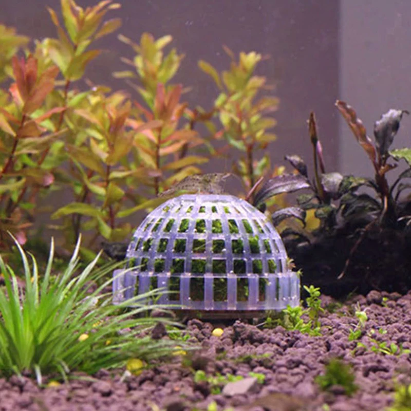 1pc Plastic Aquarium Moss Ball Filter Aquatic Pet Supplies Decorations For Shrimps Fish Tank Pet Products Fish Tank Decor