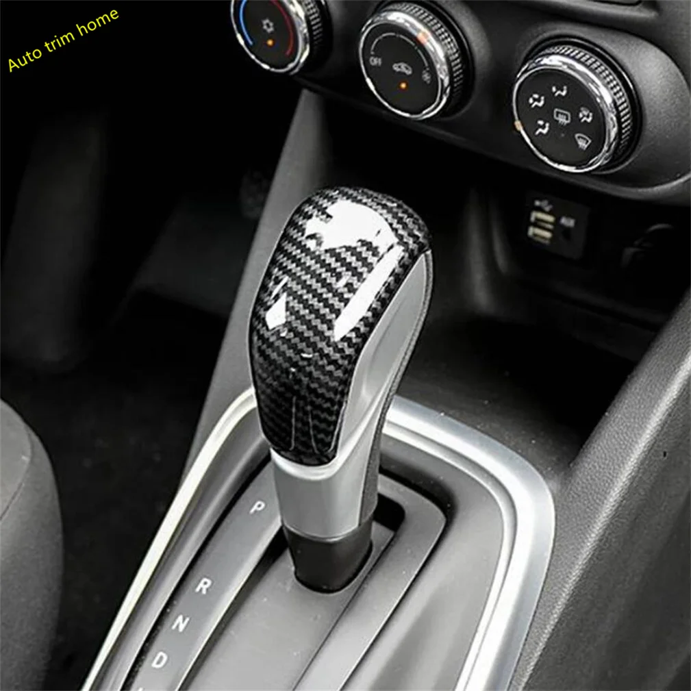 Gear Shift Knob Head / Air Control CD Panel / Window Lift Button Cover Trim For Chevrolet Trax Tracker & Opel Mokka 2019 - 2022