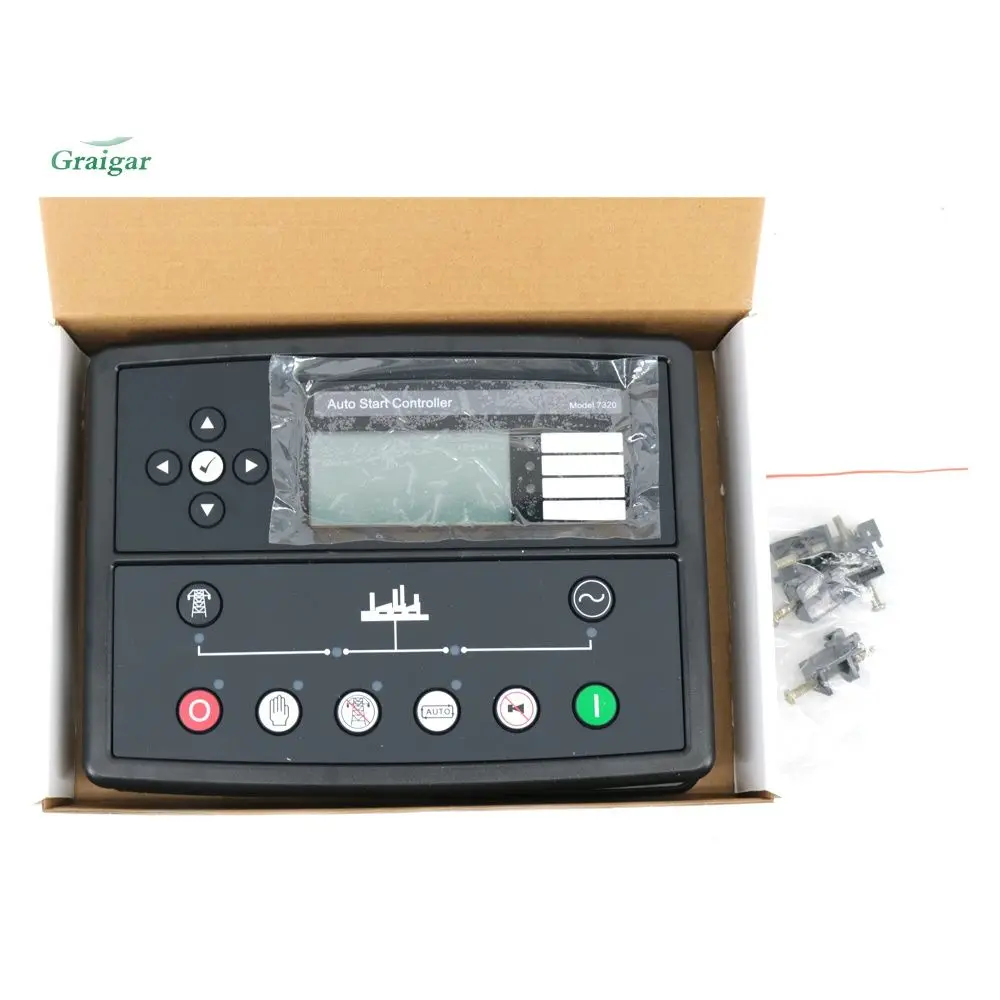 Módulo de Control de arranque automático DSE7320, controlador de generador, módulo de Control de fallos de Red Eléctrica automática