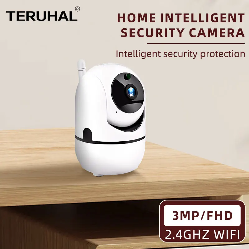 

Беспроводная IP-камера 1080P, Wi-Fi, 360°, камера видеонаблюдения, мини-камера видеонаблюдения для домашних животных с Wi-Fi, радионяня, 2 МП, умный дом