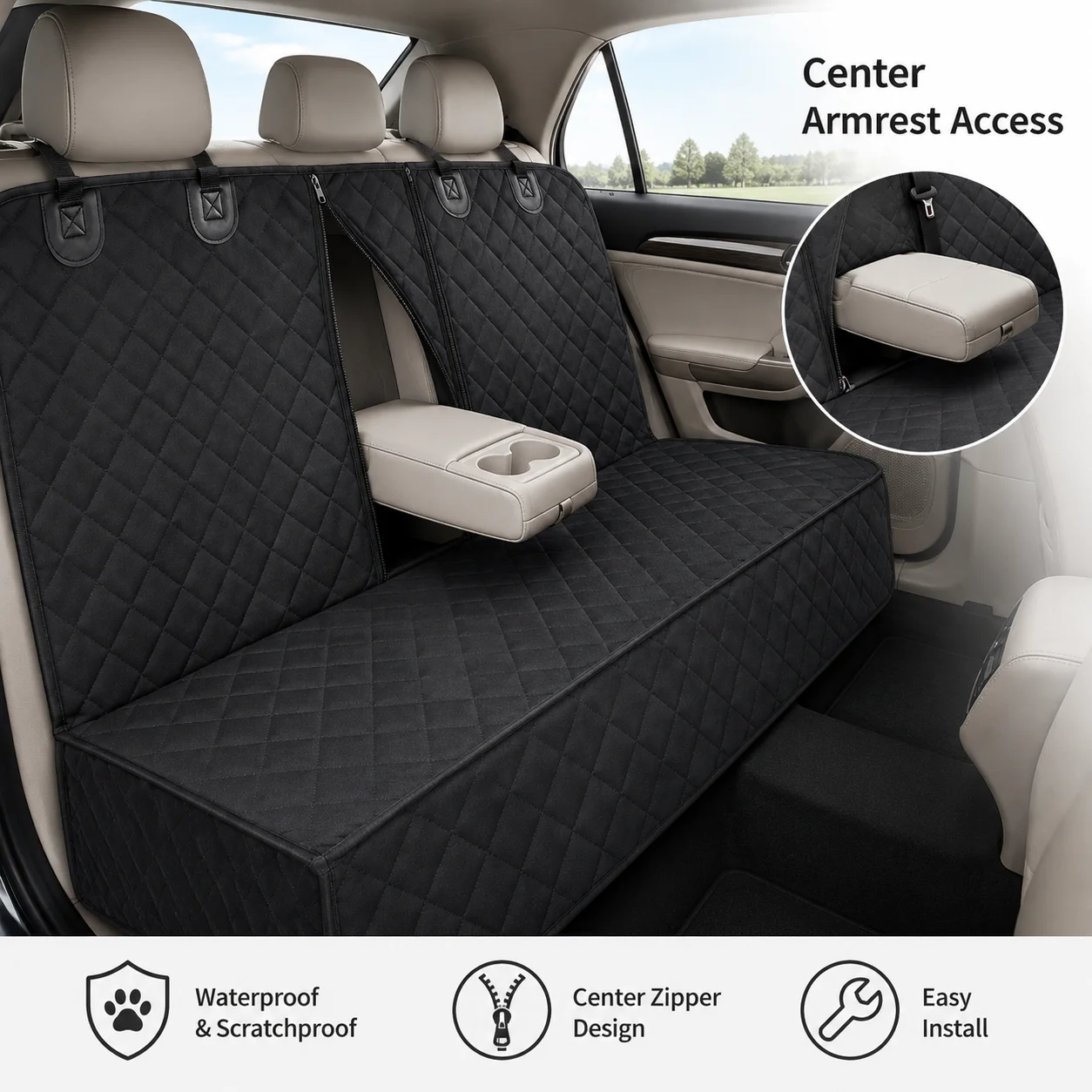 Thumbnail 4 - #20 Budget Dog Car Seat Covers for Smart Shoppers