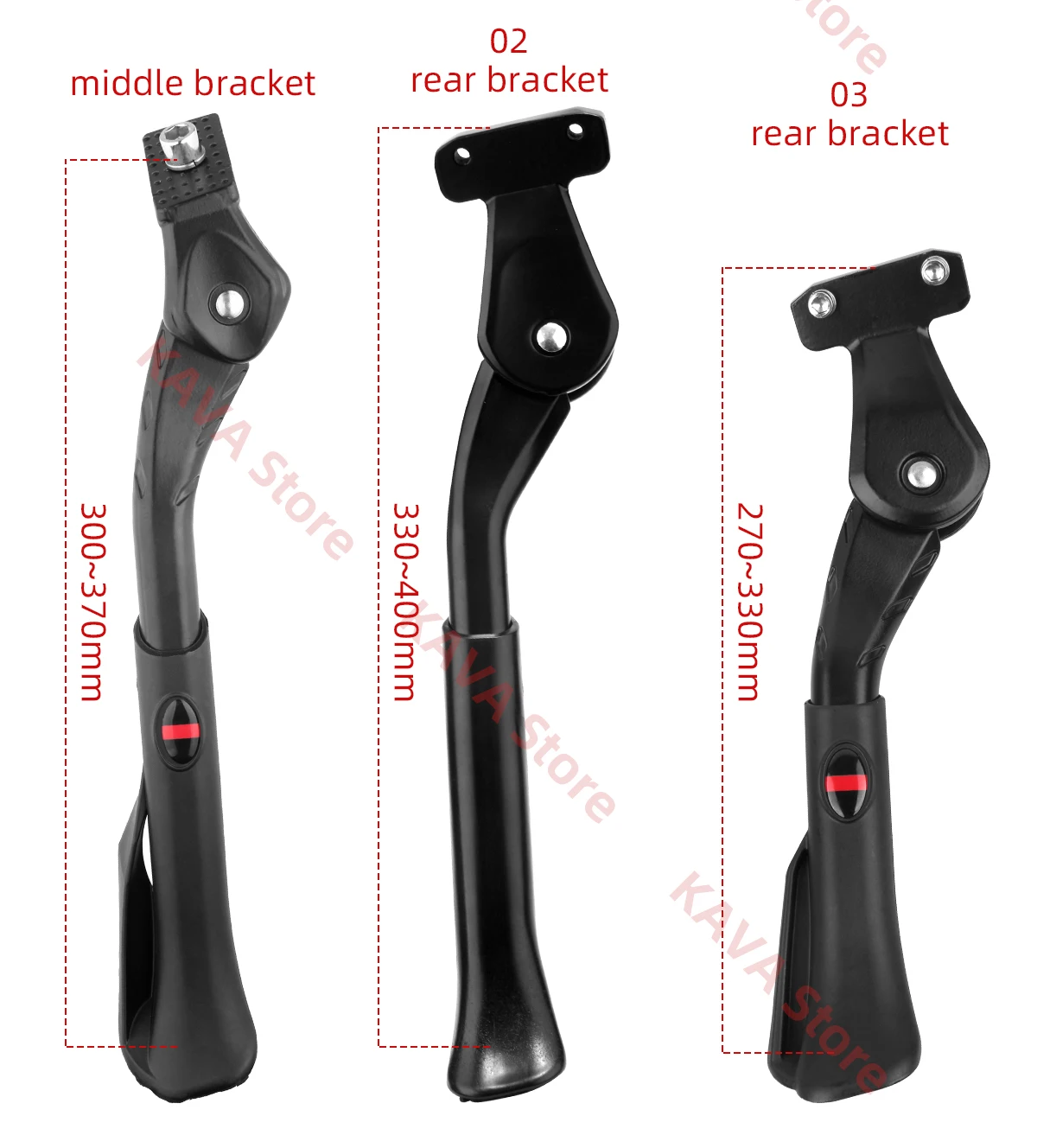 Fahrrad Halter Fußstütze Einstellbare MTB Schnee Klapp Fahrrad Ständer Park Rack Unterstützung Side Kick Ständer Fuß Brace Radfahren Teile – Detail 9
