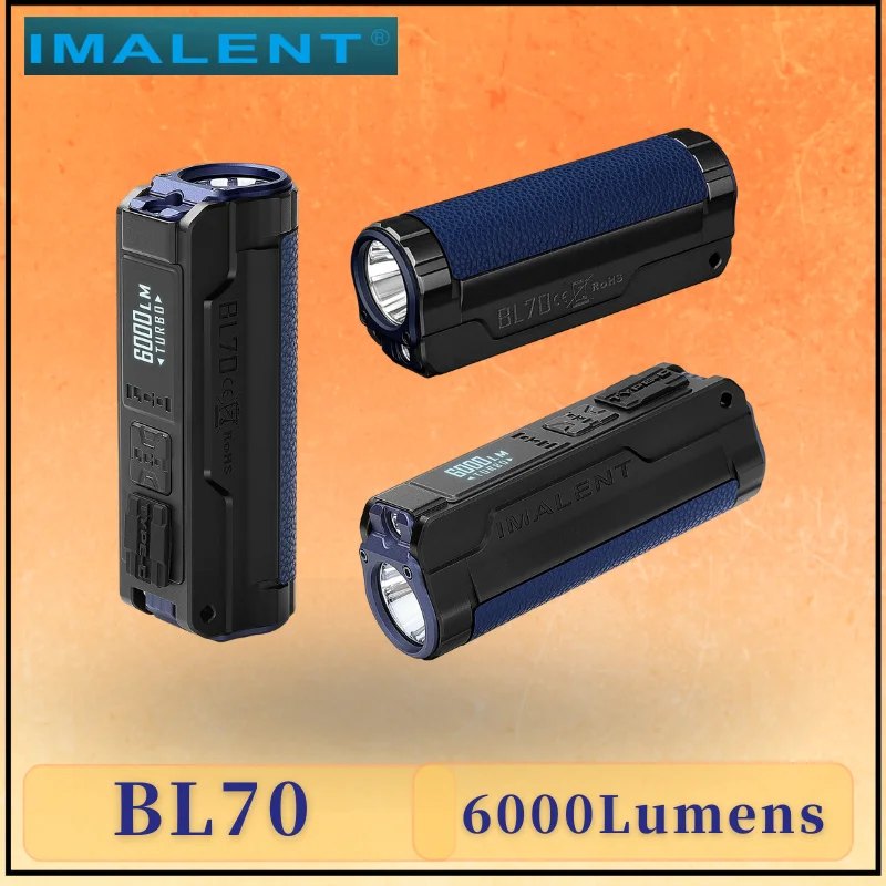 新品未使用❗️爆光❗️IMALENT (イマレント) BL70 6000lm Amazon.co.jp: IMALENT BL70 Lightweight Flashlight, Powerful LED