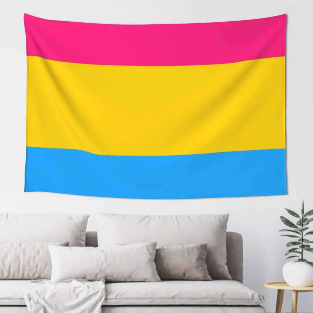 

Pansexual Flag Tapestry Outdoor Decor Home Decorations Tapestry