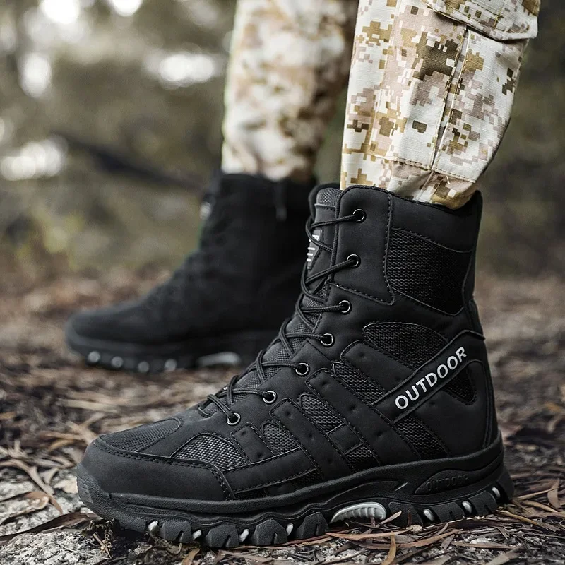 shoes Men\'s Boots Men Special shoes Desert Sneakers sport Boots Outdoor Male Men Winter Work Shoes Hunting Hiking Ankle Boots