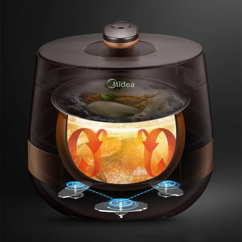ميديا طنجرة الضغط الذكية 5L 6L طنجرة الأرز غير عصا 2 الأواني الداخلية طباخ متعدد بنقرة واحدة الإصدار الضغط الطبخ
