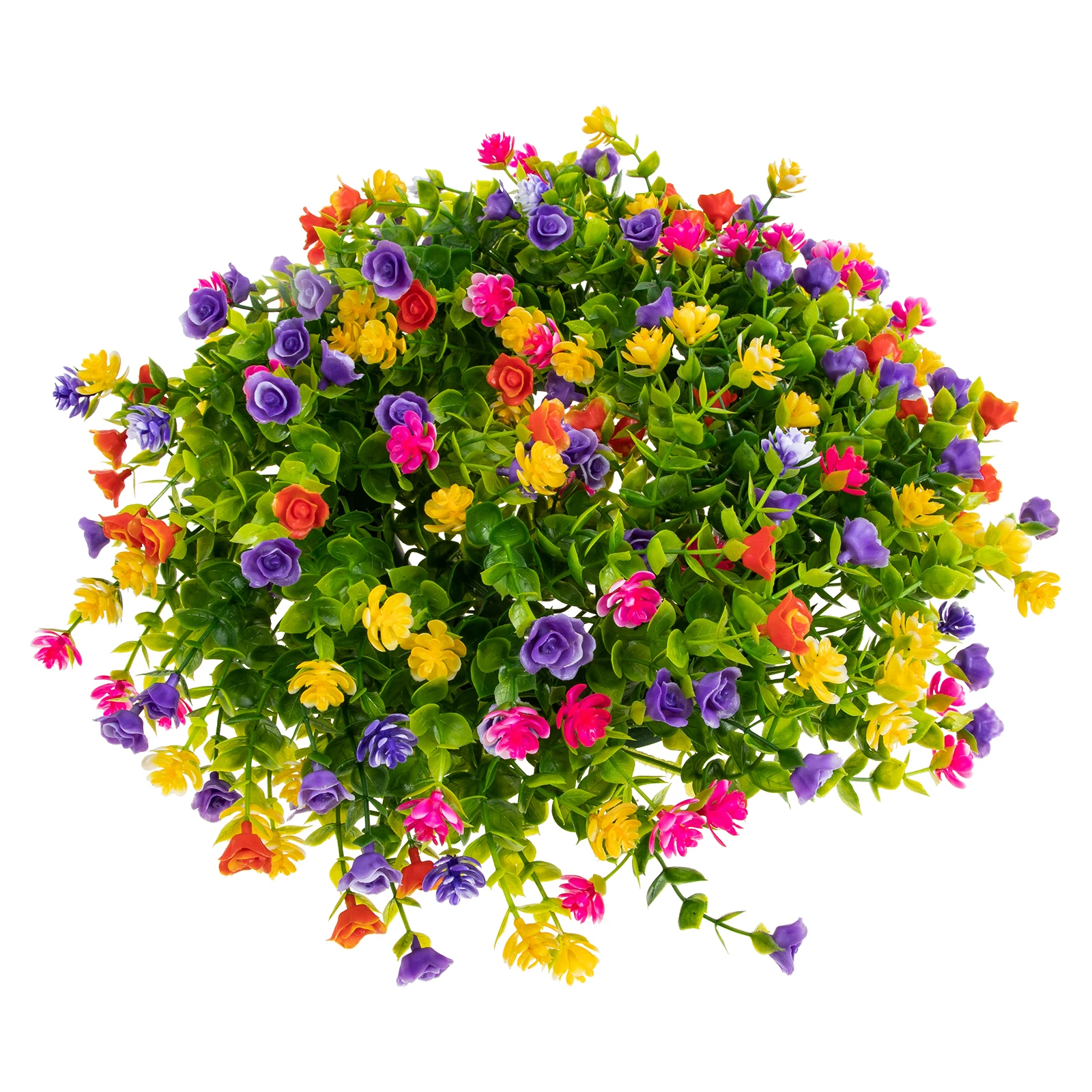 

Artificial Flower Door Wreath Decorative Round Plastic Wear resistantHousehold Window Wreath Hanging Decor DoorDecor