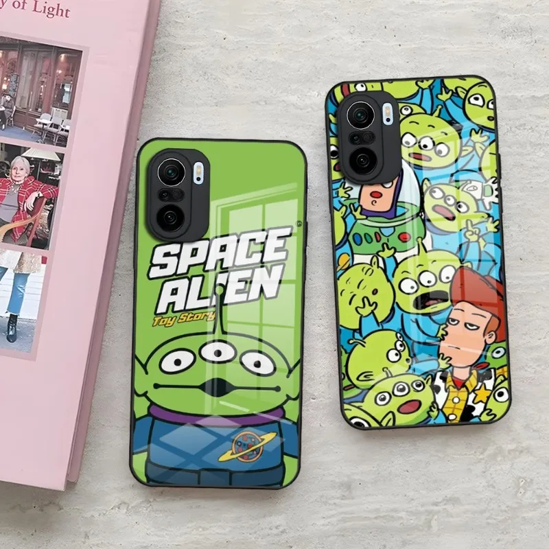 Toy Story Three Eyes Phone Case For Xiaomi Redmi Note 13 10 10T 11i 11T 11 9 8 11S Poco M4 F3 X3 Pro Tempered Glass Cover