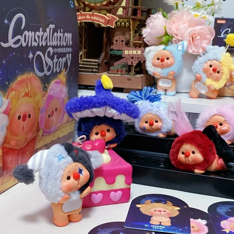 

Oyo Bear Cub Constellation Story Series, модная слепая коробка, кавайная кукла, коллекционный брелок, украшение для телефона, игрушка в подарок