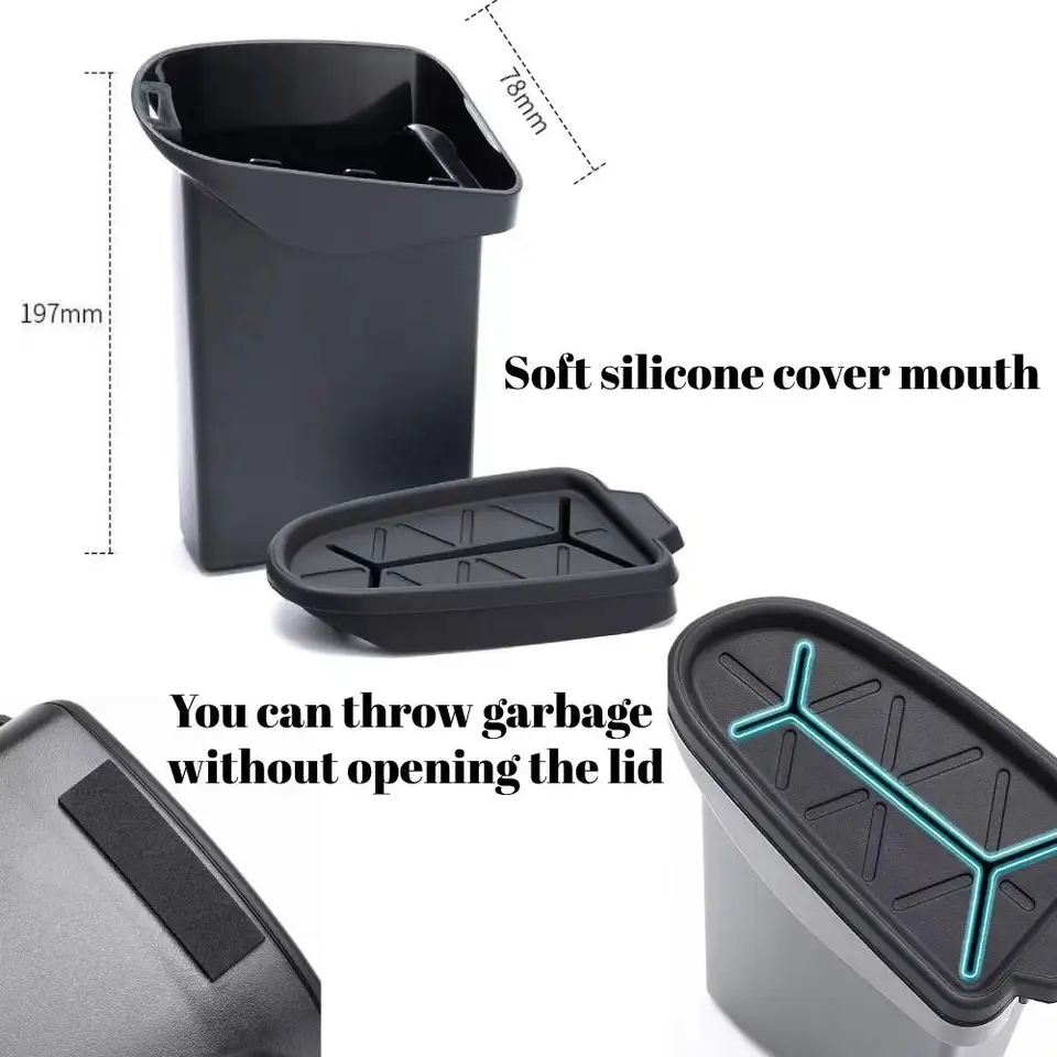 Trash Can For Toyota RAV4 Garbage Can Car Trash Bin with Cover