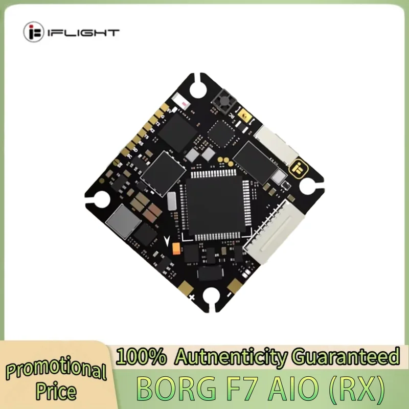 

IFlight Borg F7 AIO (RX) with 25.5*25.5mm Mounting Holes for FPV Parts