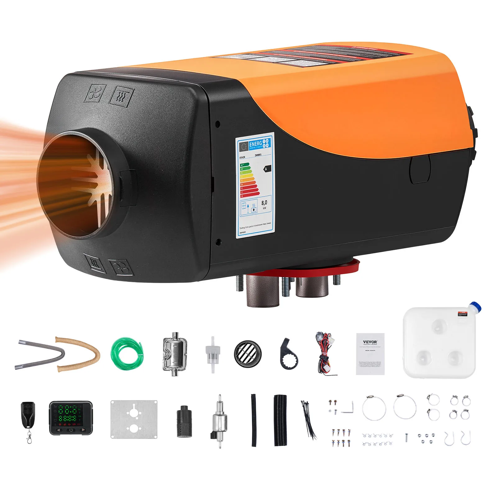 SucceBuy 8KW Diesel Air Heater with 10L Tank