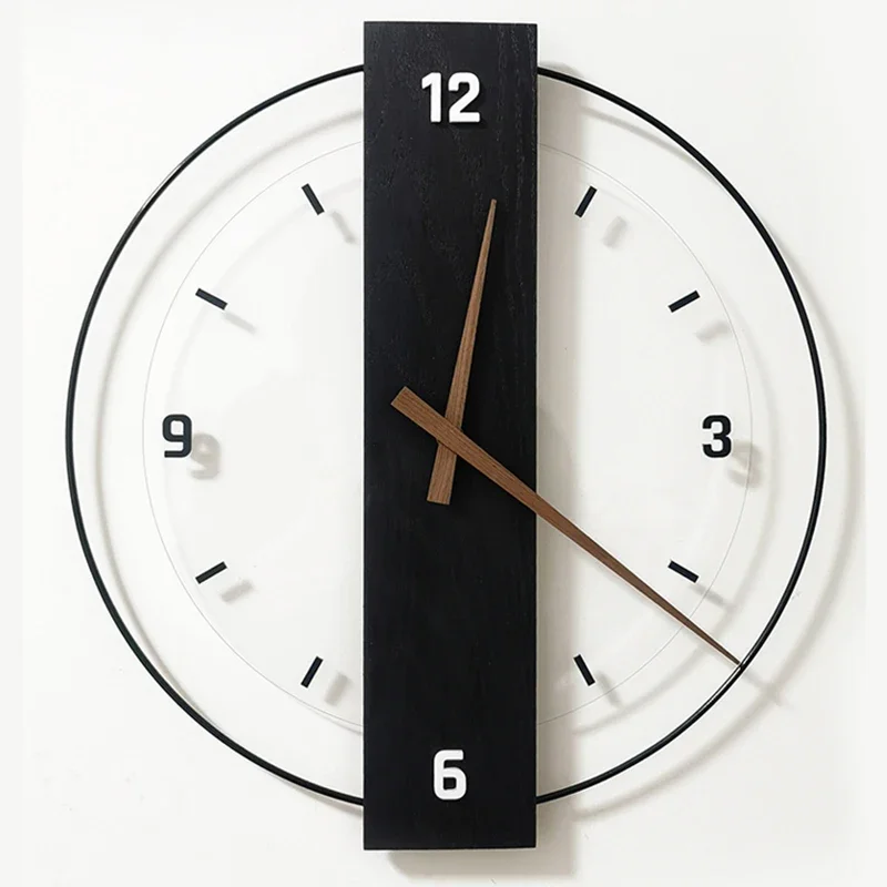 Art Mural Wall Clocks Modern Aesthetic Large Bedrooms Design Fashion Wall Watch Nordic Restaurant Horloge Ornaments Home Decor