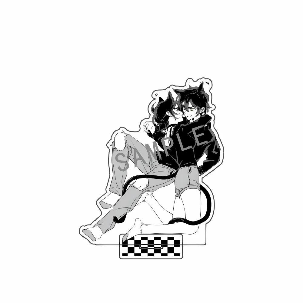 Game The Coffin of Andy and Leyley 15CM Cute Anime Acrylic Stand Keychain Character Model Desk Decor Collect Fan Gifts - view 4