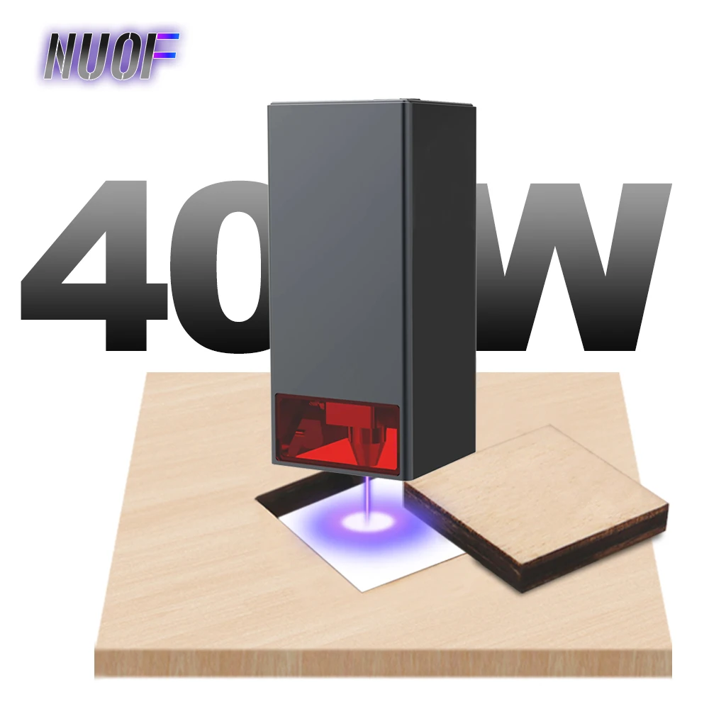 Akcesoria do modułów laserowych NUOF 20W 40W 24V 450nm 4-8LDs głowica laserowa do cięcia laserem CNC grawerka do drewna narzędzia robocze