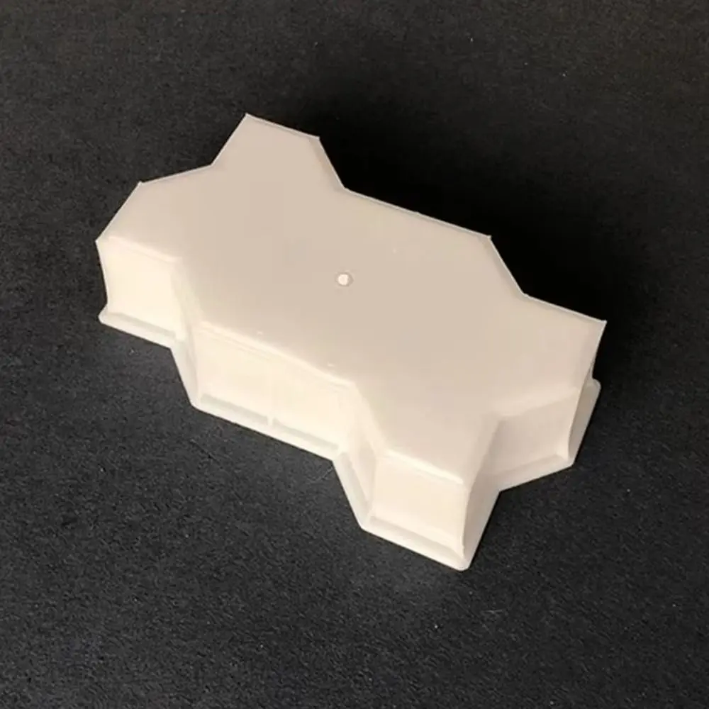 1Pcs Durable Waves Shaped Paving Brick Mould Plastic Reusable Concrete Path Maker Mold DIY Walk Maker For Lawn Patio Yard Garden