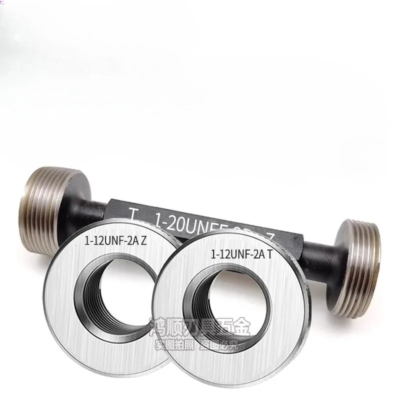 

US thread plug gauge 1-8 1-14UNS1-12 1-18 1-32UN1 inch 20UNEF ring gauge GO and nogo