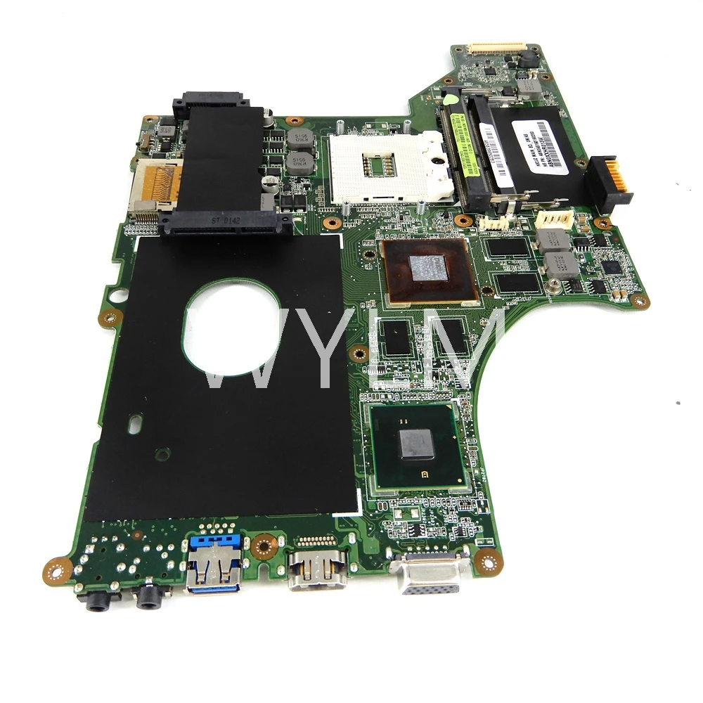 Imagem -06 - Gpu Suporte para i7 Cpu Notebook Mainboard para Asus N82j N82jv N82jq Laptop Motherboard 100 Teste ok Usado N82jq Gt335m 1g