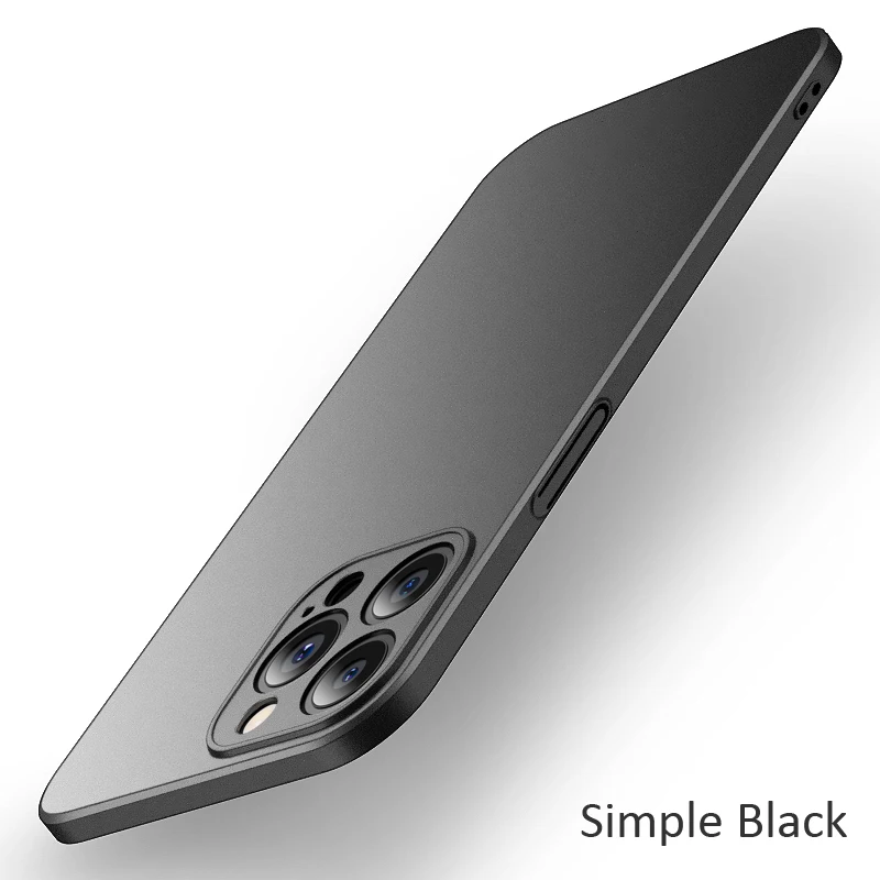 Hüllen für APPLE iPhone 17 16 17e 16e 15 14 13 12 Pro Max Mini Plus Air Ultra Slim Matte Hülle aus Hartplastik Stoßfeste Abdeckungen – Detail 11