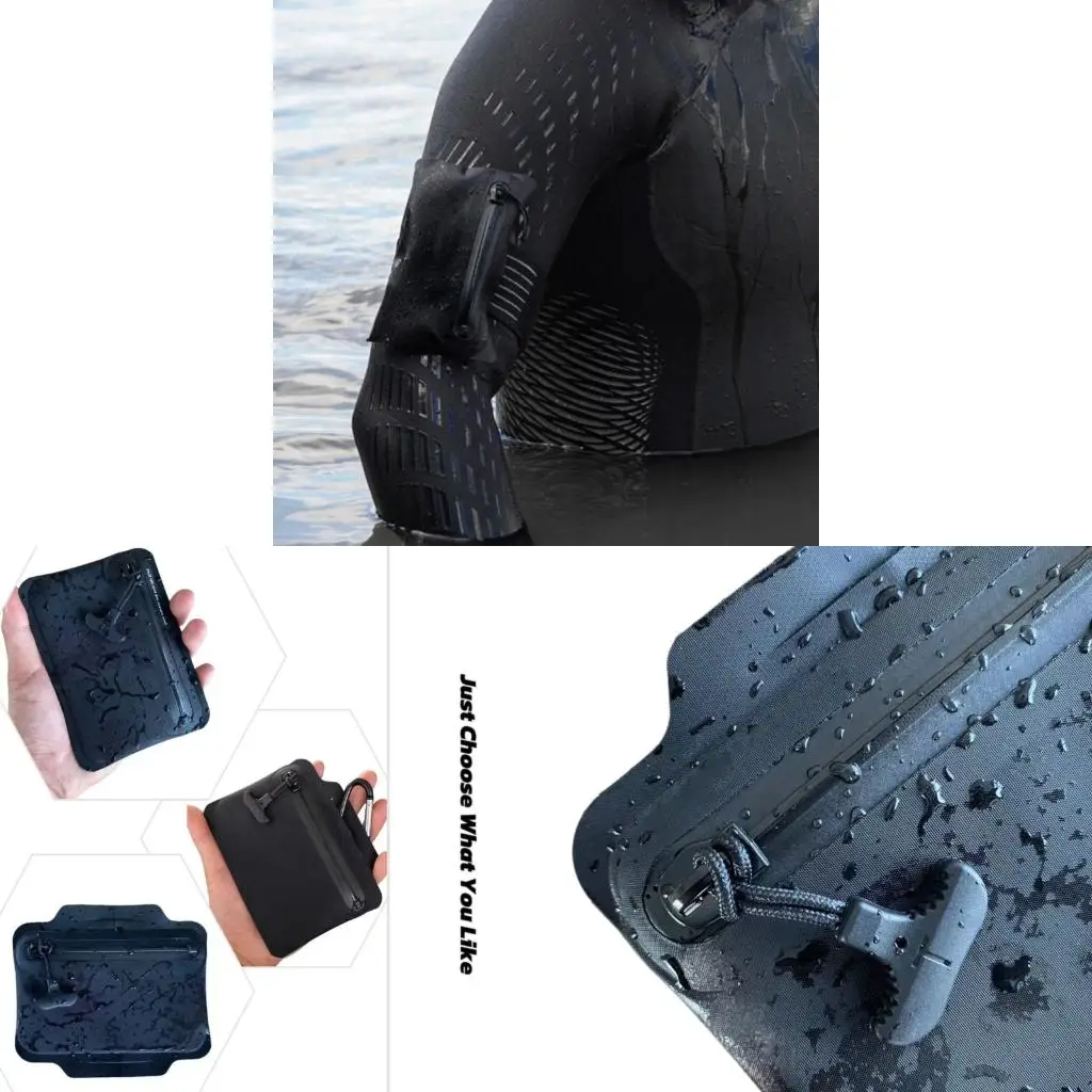 

Q39E Diving Arm Wrist Small Bag Waterproofs Coin Purse Light Weight Card Holder Portable Earphone Small Bag Enduring