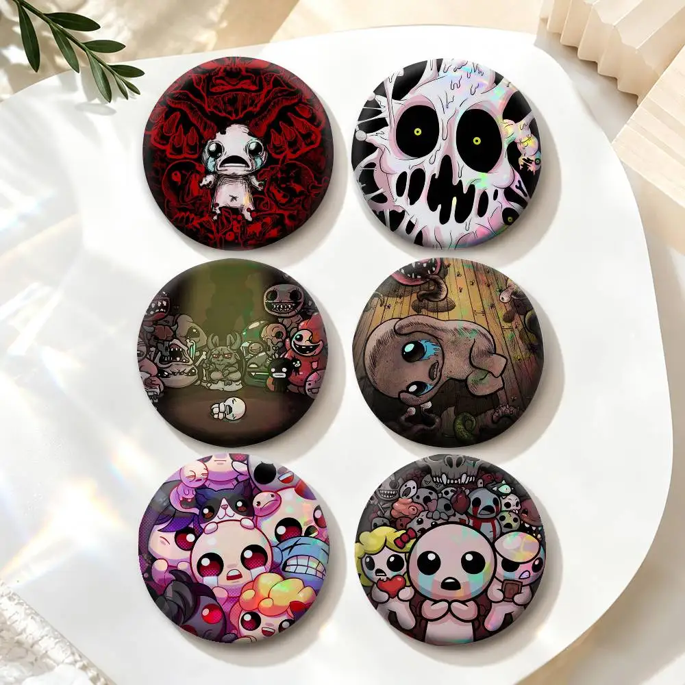 Game T-The Binding of Isaac  Badges Creative Tinplate Button PinsBrooch Badge Clothes Backpack