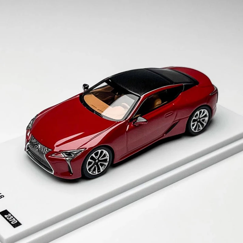 

AR 1:64 LC500 2018, двухдверная модель спортивного автомобиля из сплава, статическая коллекция, украшенные праздничные подарки, игрушки