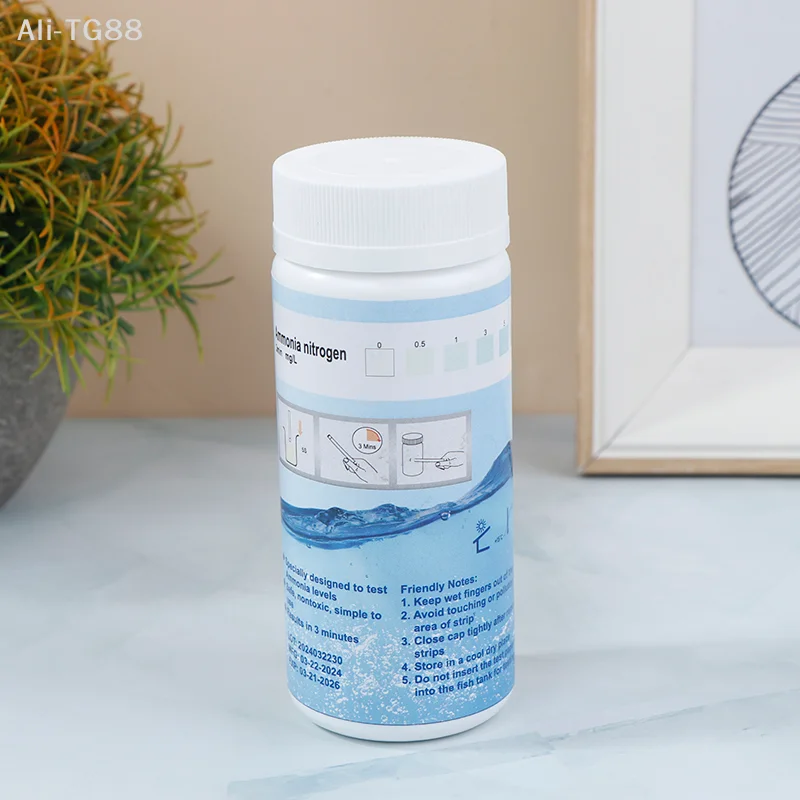 แผ่นทดสอบคุณภาพน้ำแบบเร็ว 50 ช - Aquarium Fish Maintenance บทวิจารณ์และราคา