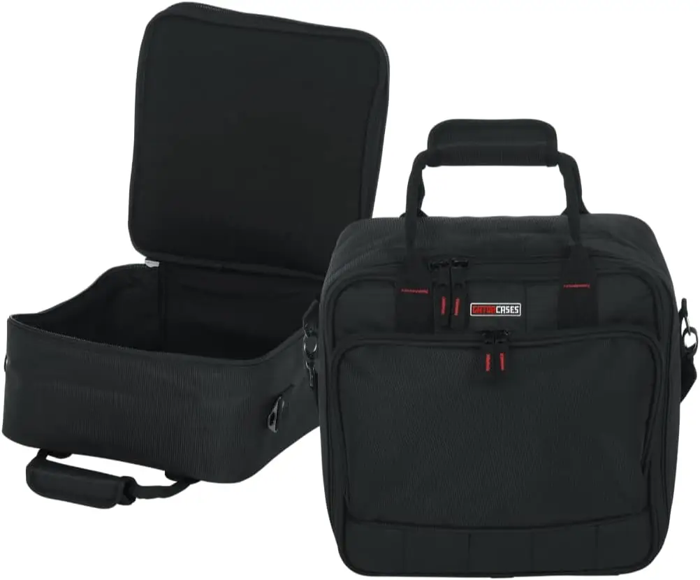 

Padded Mixer Gear Bag 12x12x5.5in with Removable Strap