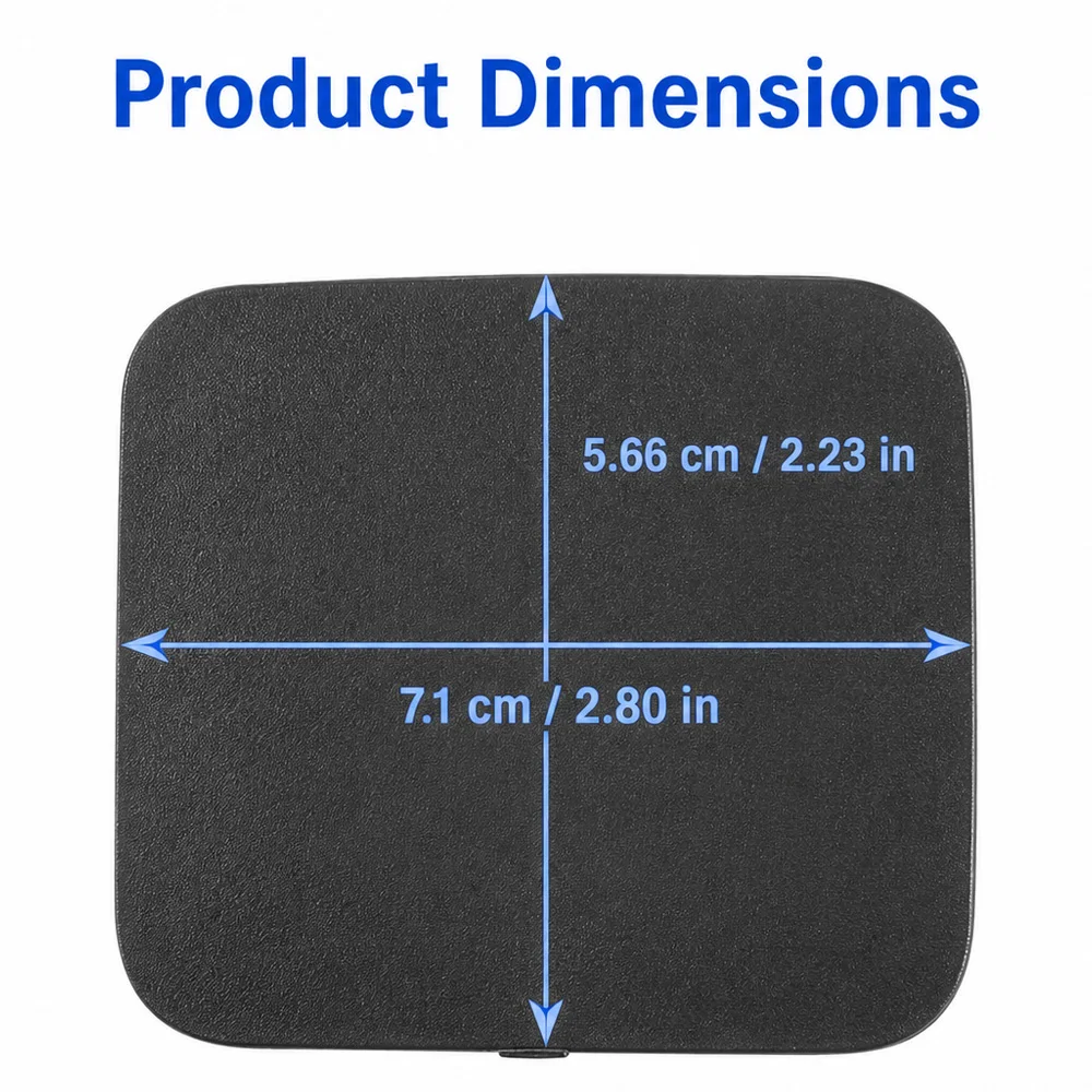 Car Rear Bumper Tow Hook Cover Cap For Toyota C-HR 2016 2017 2018 2019 2020 2021 Towing Eye Cap 52162-F4020, 52453-F4010