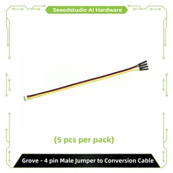 (5 PCs per Pack) Seeed Studio Grove  4 pin Male Jumper to Grove 4 pin Conversion Cable