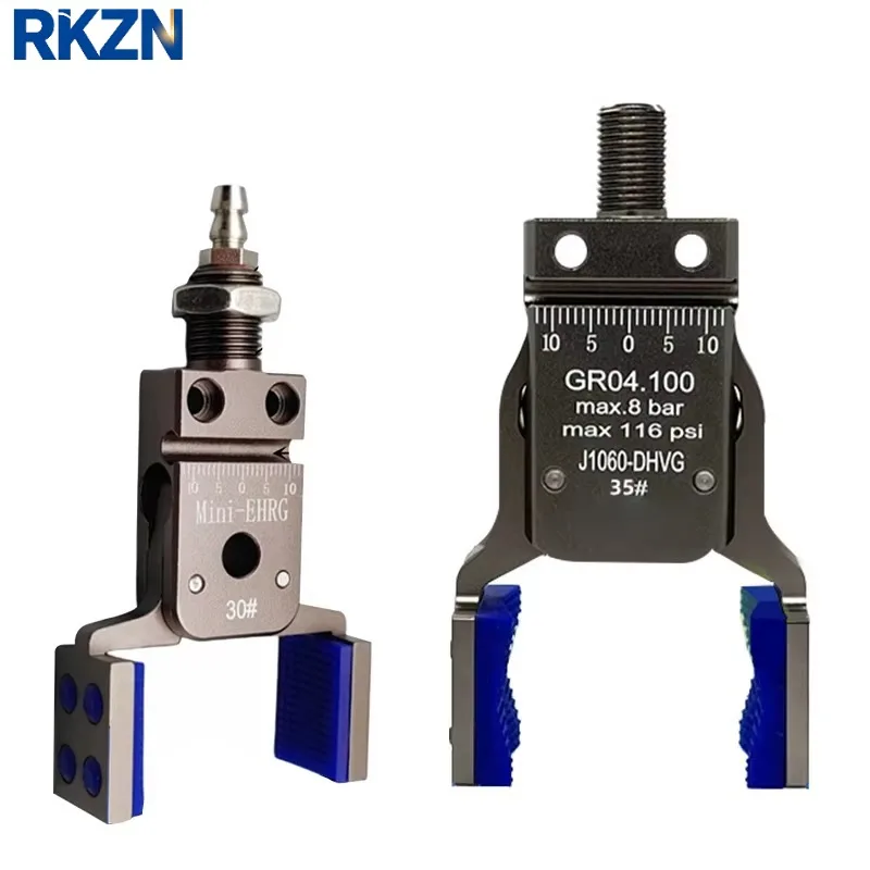 1pcs MINI-DHVG MINI-BHVG  Series Wtih Sensor Air Cylinder Robotic Pneumatic Mini Robot Gripper Clamp