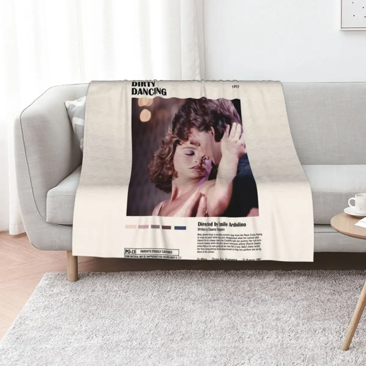 Dirty Dancing Throw Blanket Luxury St sofa bed Soft Warm christmas decoration Luxury Blankets