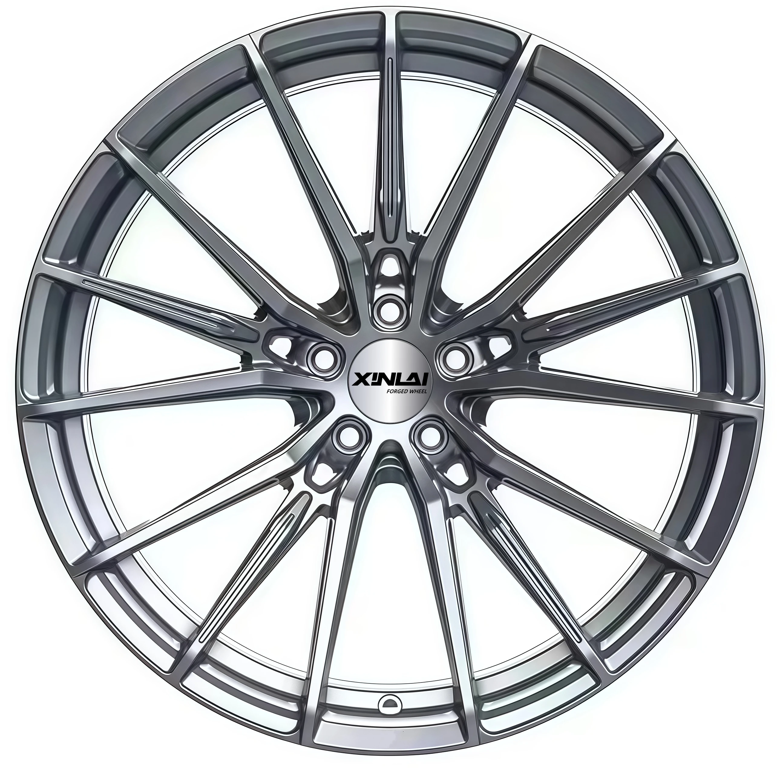 XLディープディッシュコンケーブカスタム鍛造カーホイールリム 5x114.3