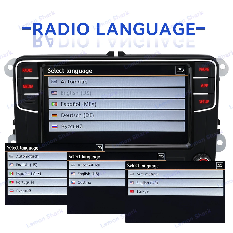 7 بوصة MIB Carplay راديو السيارة Noname RCD780 Pro أندرويد السيارات بلوتوث لاعب شاشة تعمل باللمس لشركة فولكس فاجن جولف باسات تيجوان العلبة جيتا