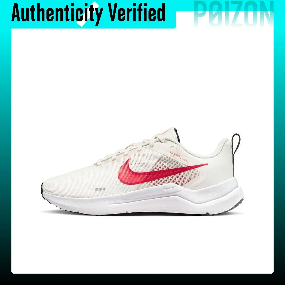 Nike Downshifter 12 Running Shoes Women's Low-top White/Red DD9294-004