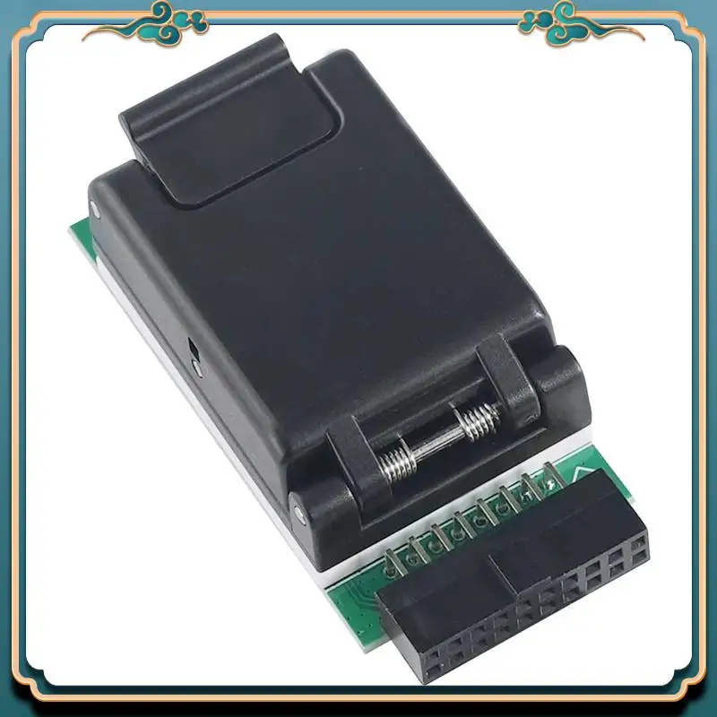 ABJG-For XGECU T48 Programmer Adapter BGA221 BGA153/169 BGA100 BGA162 Dual Head Probe Holder Reliable Contact