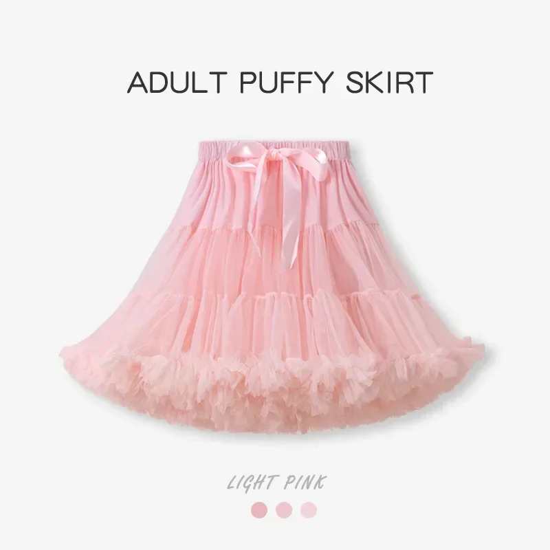 Frauen Tüll Tutu Rock Ballerina Pettiskirt Flauschige Mädchen Ballett Röcke Für Tutu Puffy Cancan Rock Unter Hochzeit Kleid PP001