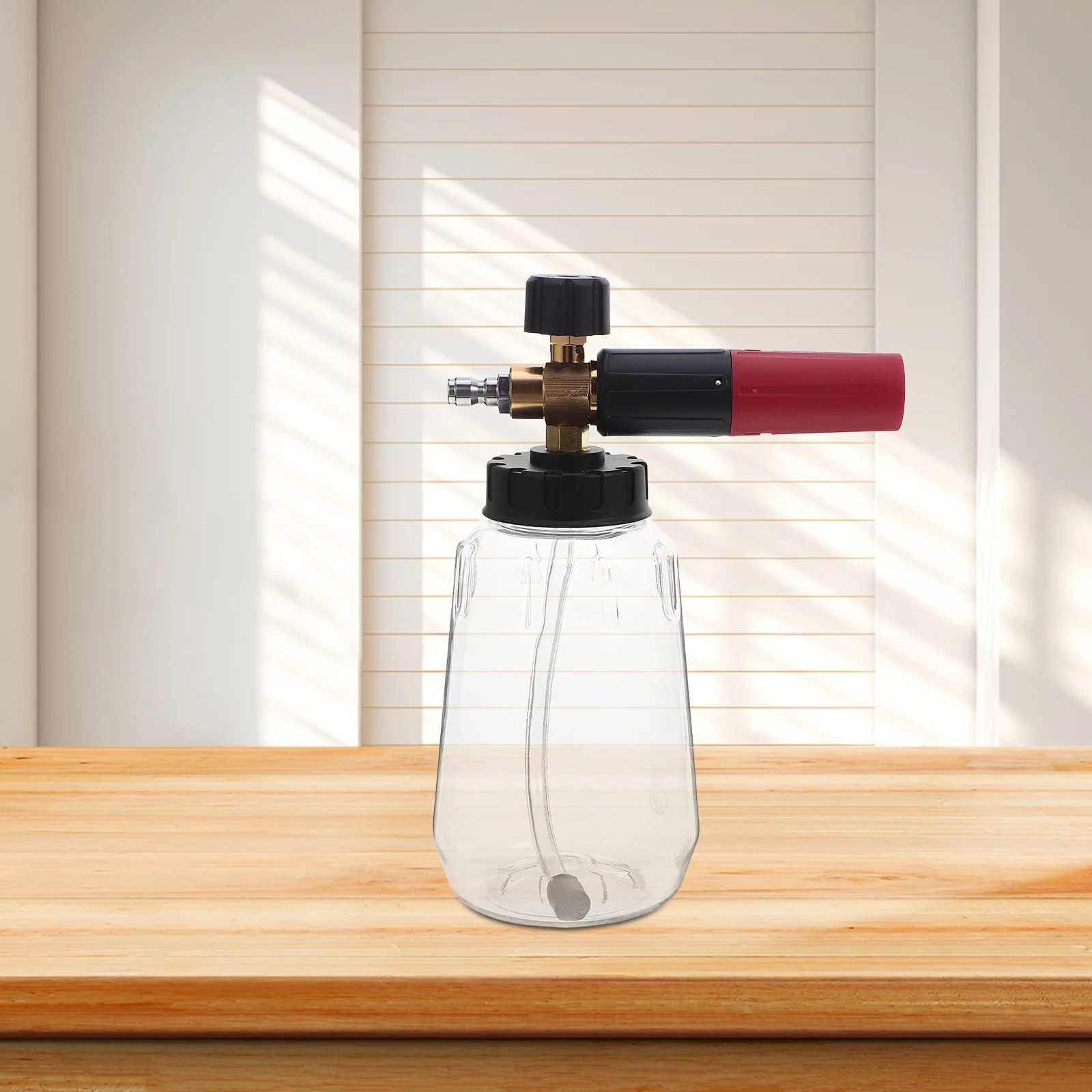 

1л мойка высокого давления, распылитель пены, автомойка, прочная конструкция, долговечная работа, опрыскиватель пены для мойки высокого давления