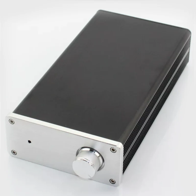Hezhi Audio 116*50*208mm All Aluminum Power Amplifier Chassis Enclosure DIY Case Shell