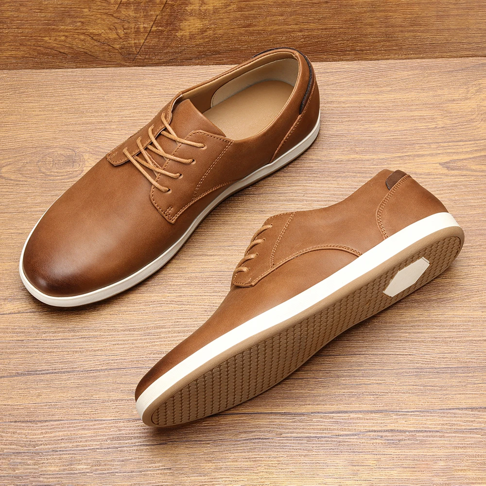 Men Sneakers Fashionable comfortable leather shoes 2024 men casual shoe