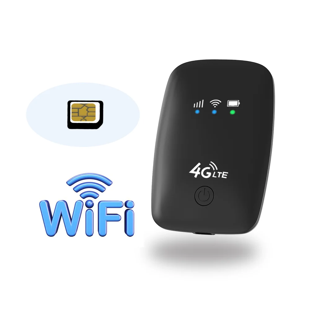 Pokefi Openline Getspeed 4G Pocket Wifi Router com Mifi 2.4G Wi-Fi compatível com função VPN Compartilhamento Wi-Fi