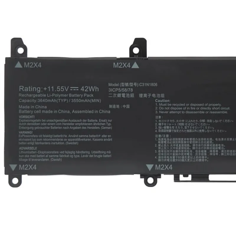 ASUS ADOL 13U UA UN 13F FA FN I330FN R330UN X330UA S330F K330FA C31N1806 11.55v 42wh 3640mAh 노트북 배터리