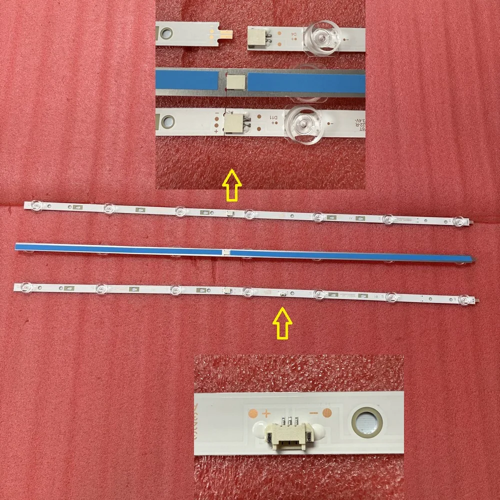 3pcs/set LED bar For 40FK20G 40FK30G 40FB50BR 40FB50BU 40FR50BR Hitachi 40C311 LED39D07A LED39D07B ZC23AG-02A V400HJ6-PE1
