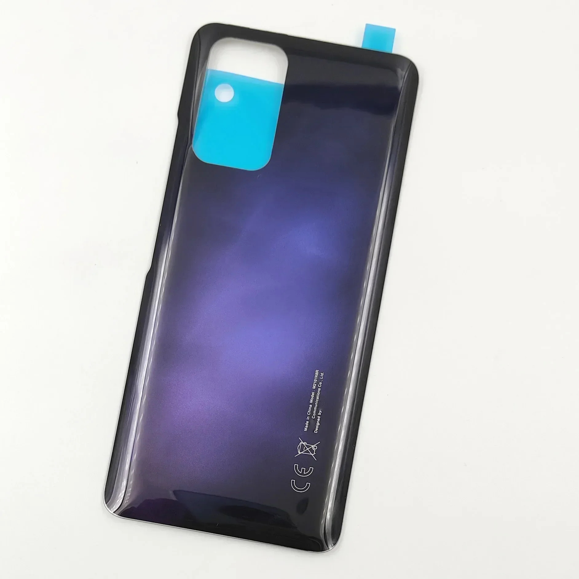 Glass Back Lid Door For Xiaomi Redmi Note 10 Pro / Max Hard Battery Cover Rear Housing Panel Case + Sticker Adhesive Glue