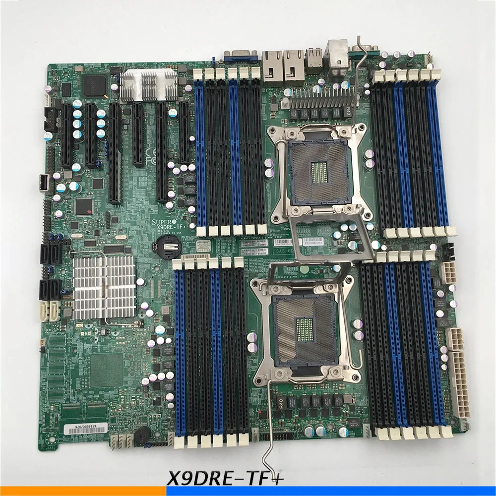 Original Workstation Motherboard For Supermicro X9DRE-TF+ X79 6 Card Slots 100% Testing Before Shipment Hot