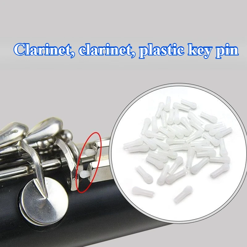 B-flat clarinet, black pipe, universal, plastic pick pins, screws, connecting rods, musical instrument accessories