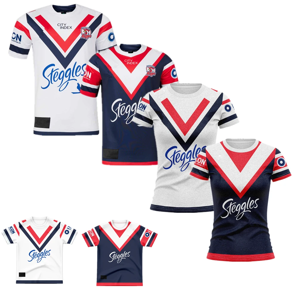 new 2024 Roosters INDIGENOUS Rugby jersey KIDS children woman rugby shirt Australia Roosters Retro T-Shirt Customized Name