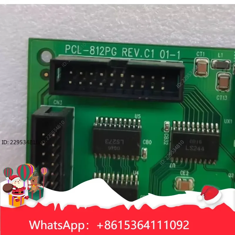 1pc PCL-812PG REV C1 01-1 Analog and Digital I/O Industrial Card for Industrial Compatible For Model，practical use